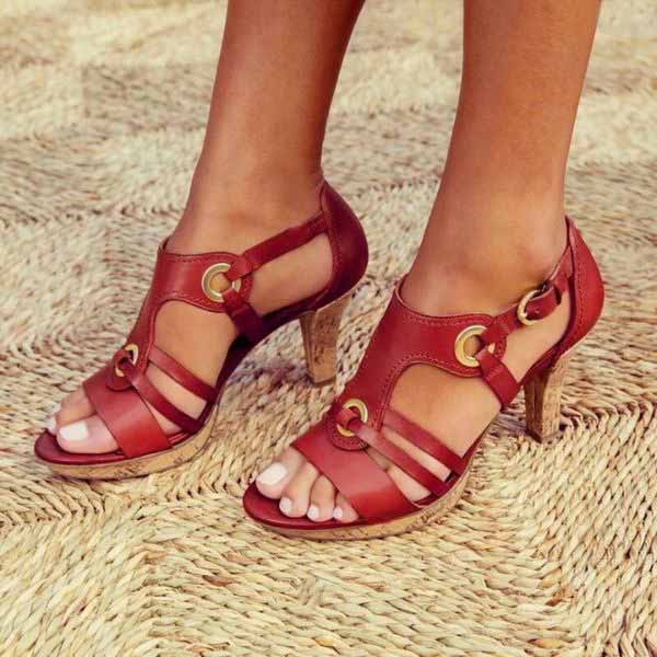 Statement Heeled Sandals