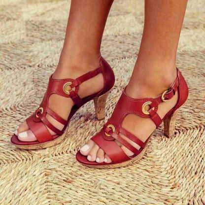 Statement Heeled Sandals