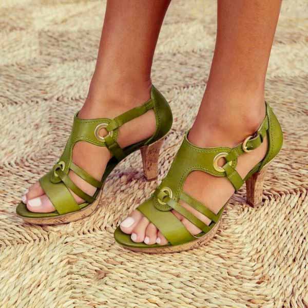 Statement Heeled Sandals