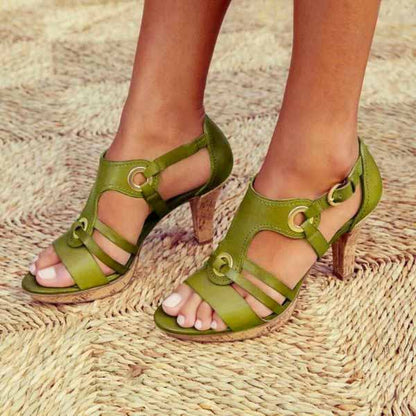 Statement Heeled Sandals