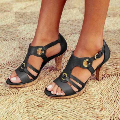 Statement Heeled Sandals