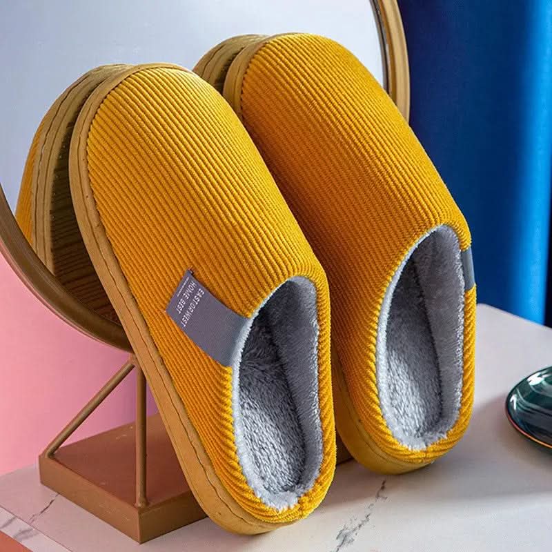 Noa | Women's Winter Plush Cotton Slippers