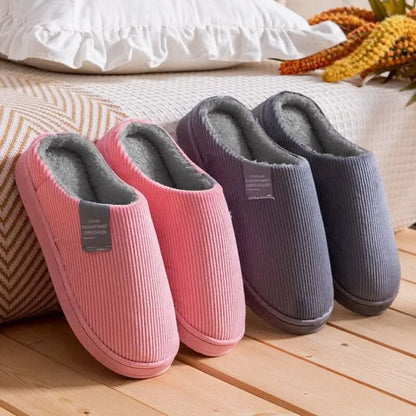 Noa | Women's Winter Plush Cotton Slippers