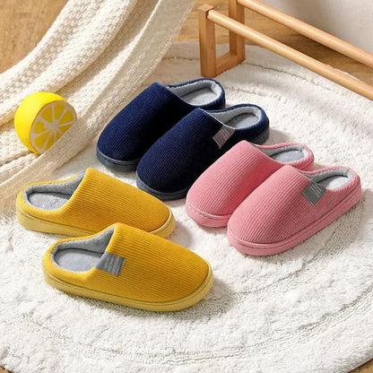 Noa | Women's Winter Plush Cotton Slippers