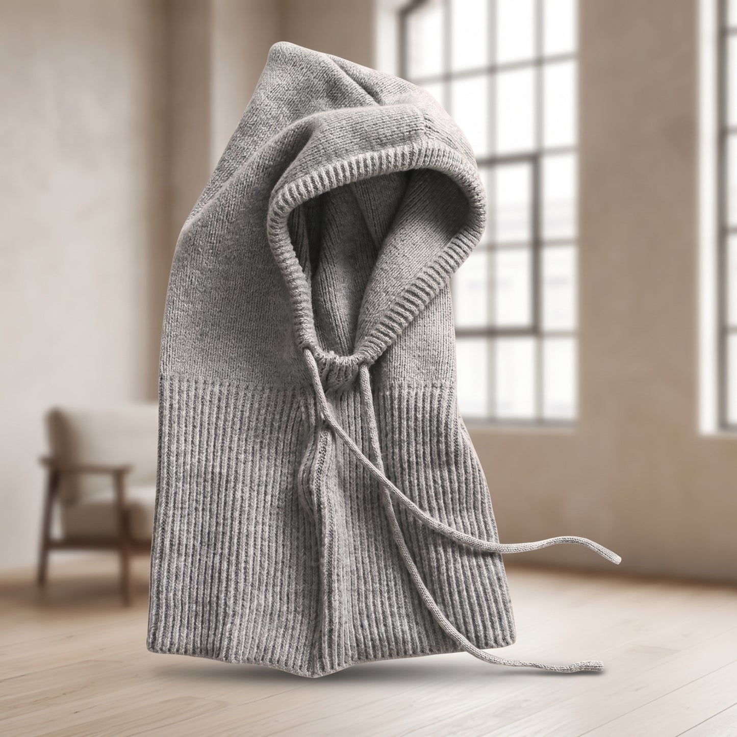 Hooded Hat Neck Scarf