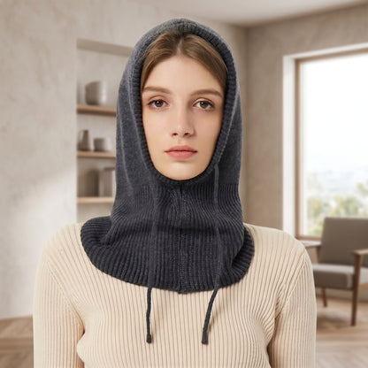 Hooded Hat Neck Scarf
