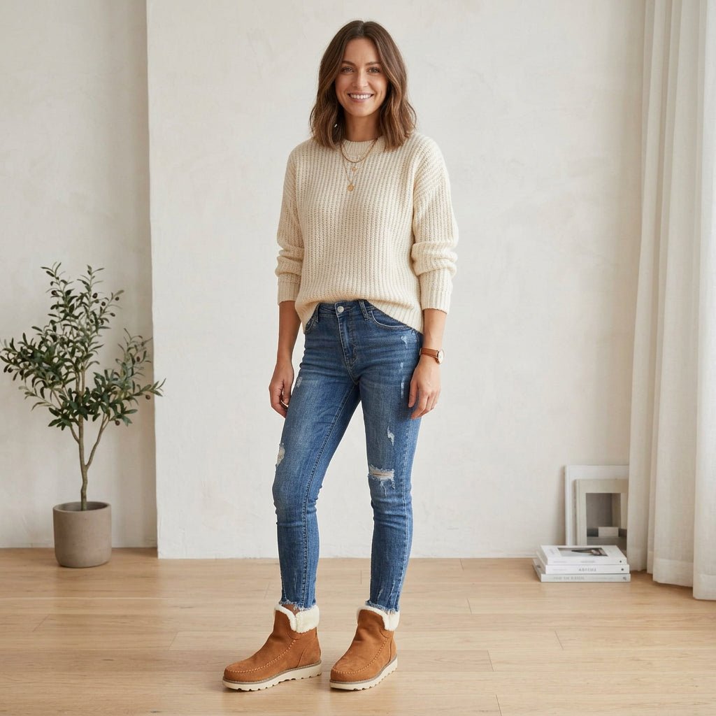 Reese | Women's Winter Thick-Soled Snow Boots