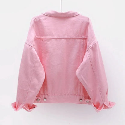 Casual Denim Jacket Oversized