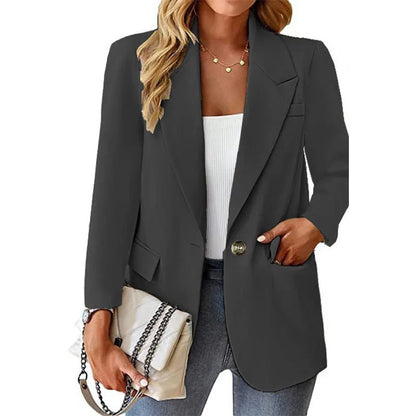 Sleek Blazer Single Button