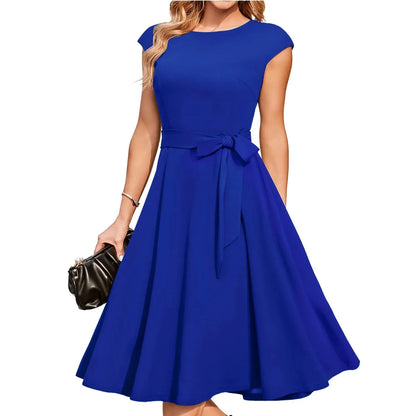 Graceful Sleeveless Cocktail Dress