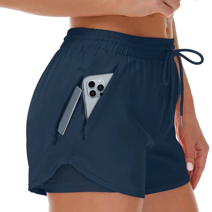 Lightweight Nylon Shorts Lined