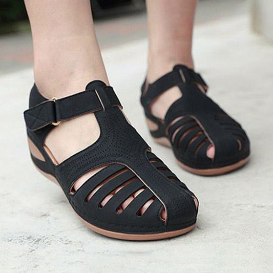 Soft Sole Beach Wedge Sandals