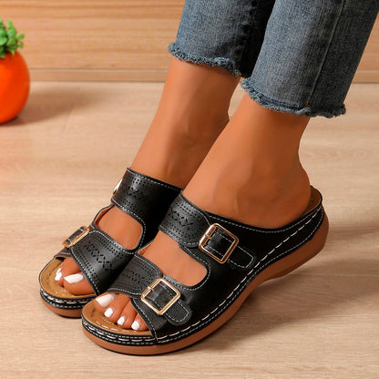Open Toe Platform Sandals