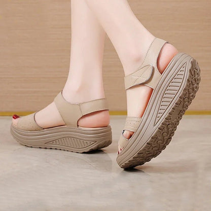 Platform Ankle Strap Sandals