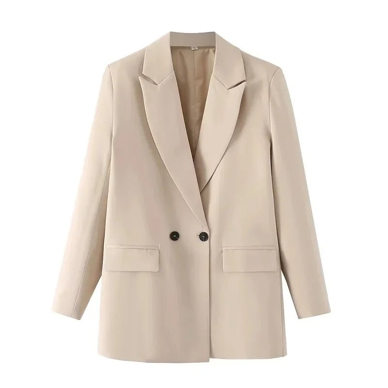 Sleek Blazer Double Button