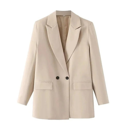 Sleek Blazer Double Button