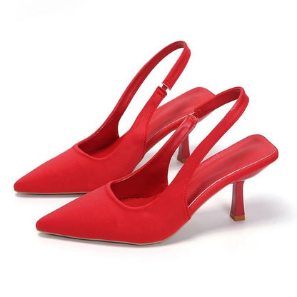Gleaming Pointed Pumps