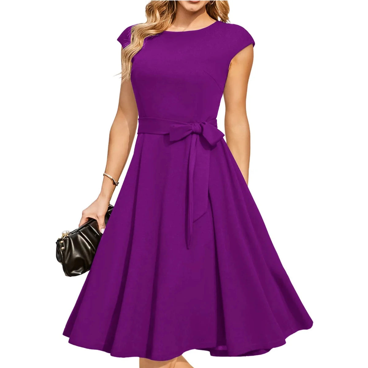 Graceful Sleeveless Cocktail Dress