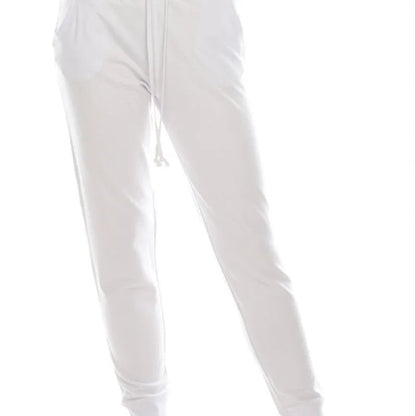 Elastic Waist Drawstring Jogger Pants