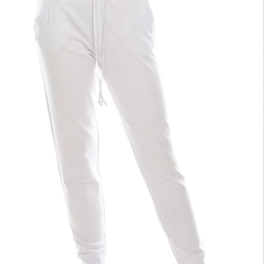 Elastic Waist Drawstring Jogger Pants