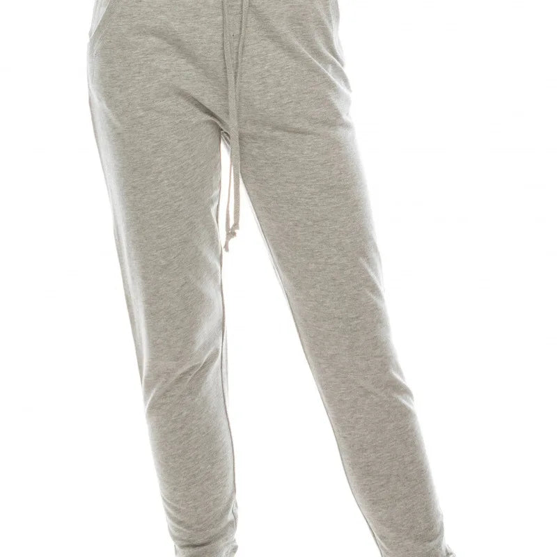 Elastic Waist Drawstring Jogger Pants