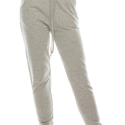 Elastic Waist Drawstring Jogger Pants