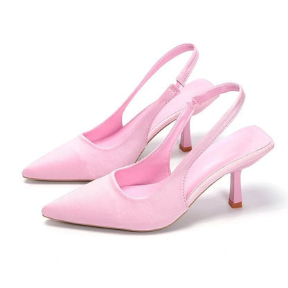 Gleaming Pointed Pumps