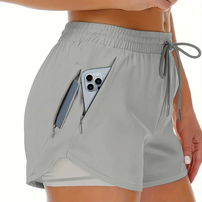 Lightweight Nylon Shorts Lined