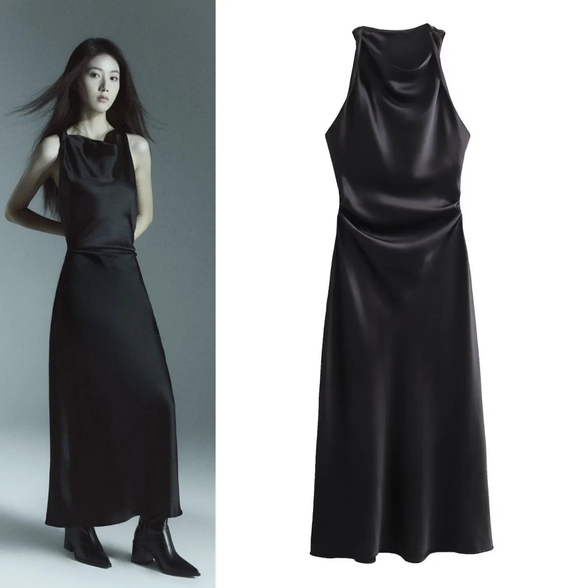 Sleek Sleeveless Dress