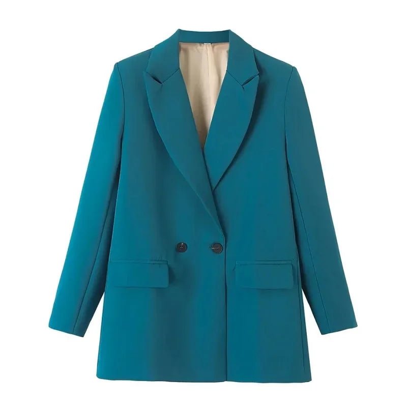 Sleek Blazer Double Button