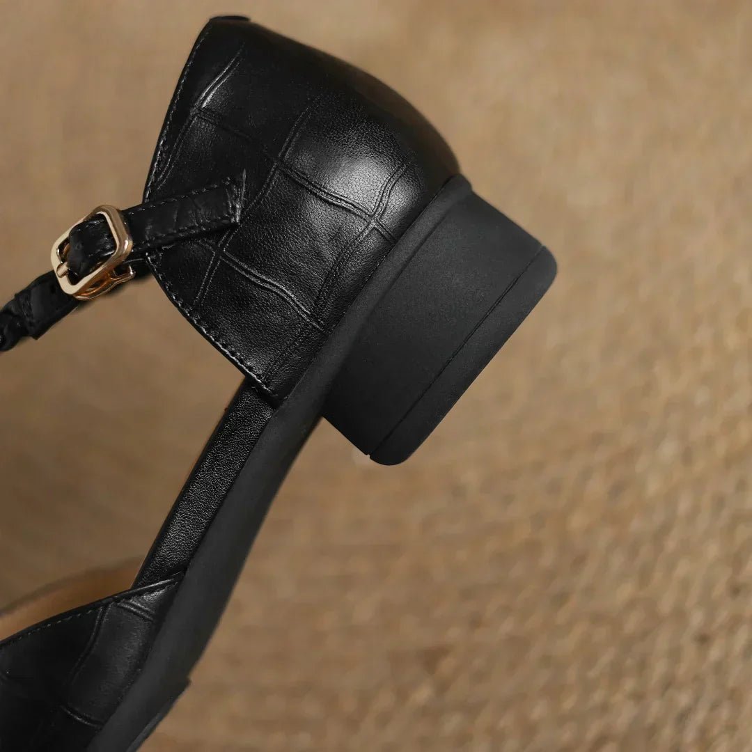 Timeless Elegant T Strap Flats