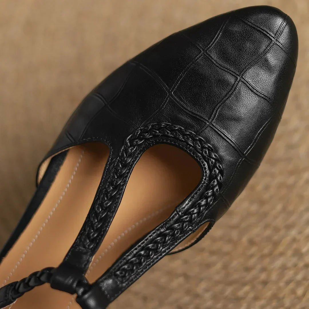 Timeless Elegant T Strap Flats