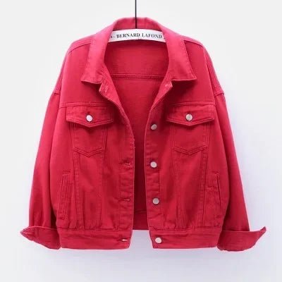 Casual Denim Jacket Oversized