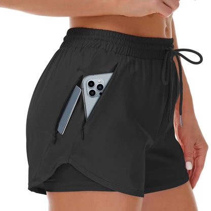 Lightweight Nylon Shorts Lined