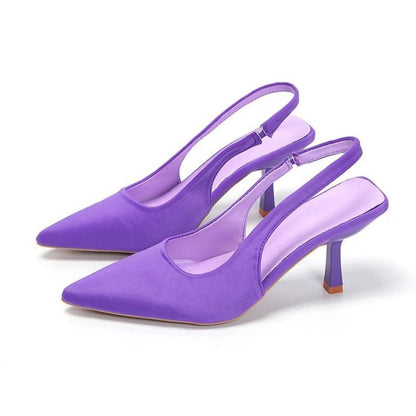Gleaming Pointed Pumps
