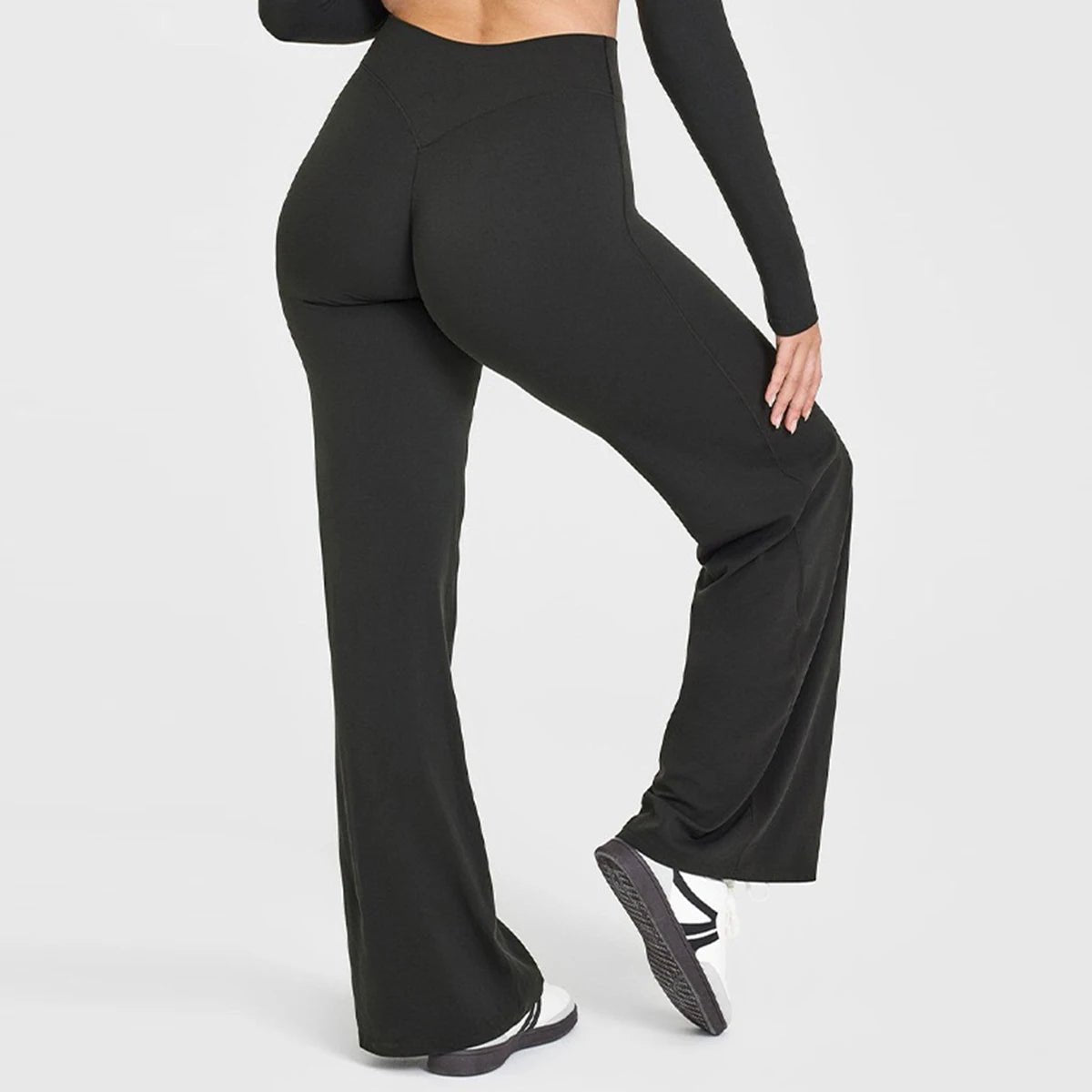 Flared Wide Leg Yoga Pants