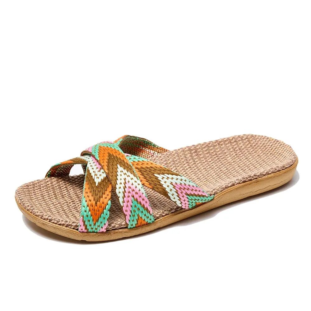 Breathable Linen Slippers