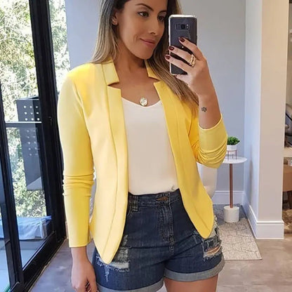 Lightweight Blazer Open Front