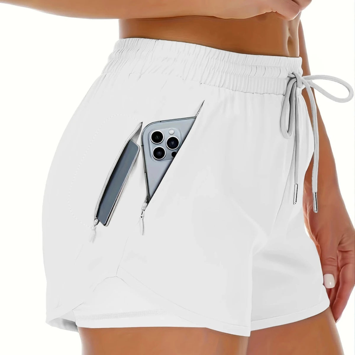 Lightweight Nylon Shorts Lined