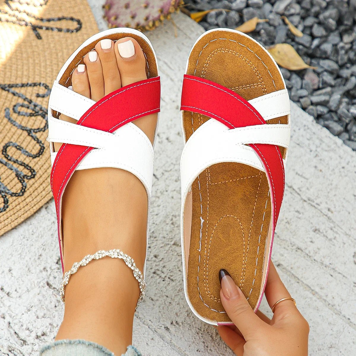 Comfort Casual Wedge Platform Sandals