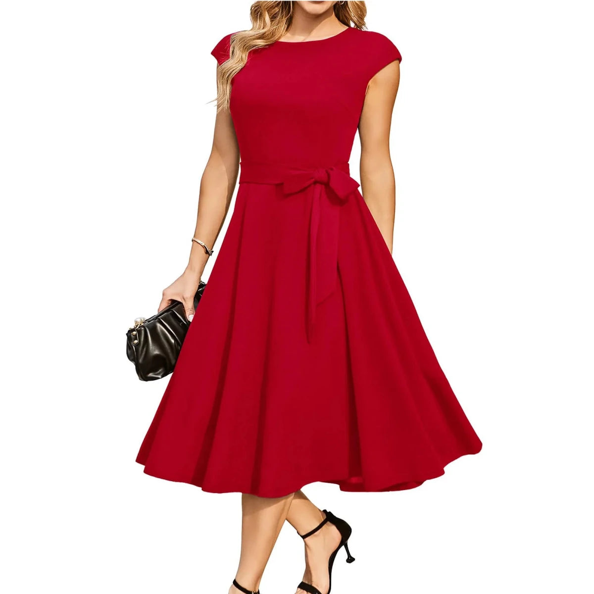 Graceful Sleeveless Cocktail Dress