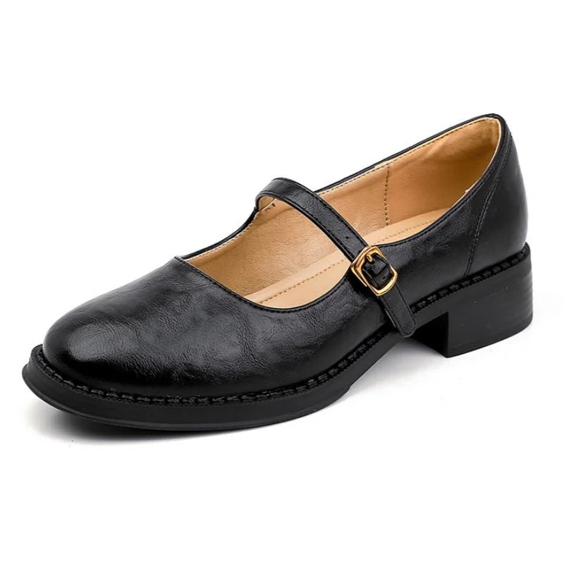 Elegant Cushioned Strap Walking Shoes
