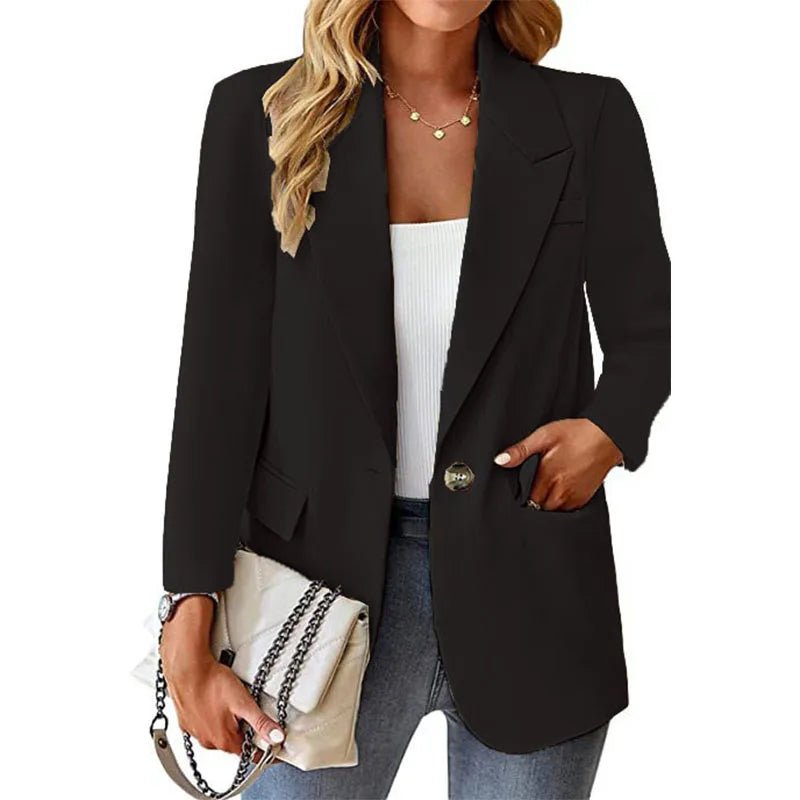 Sleek Blazer Single Button