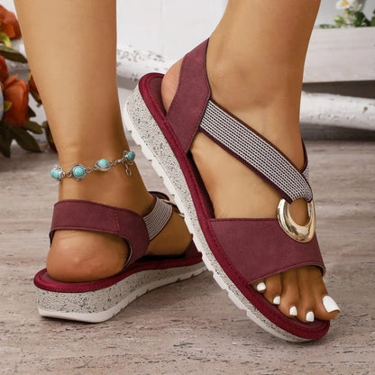 Comfortable Platform Wedge Sandals