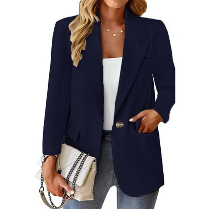 Sleek Blazer Single Button