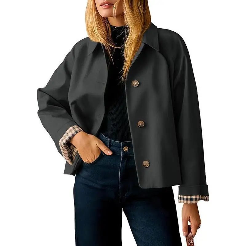 Edgy Structured Long Sleeve Jacket