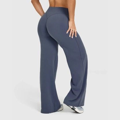 Flared Wide Leg Yoga Pants