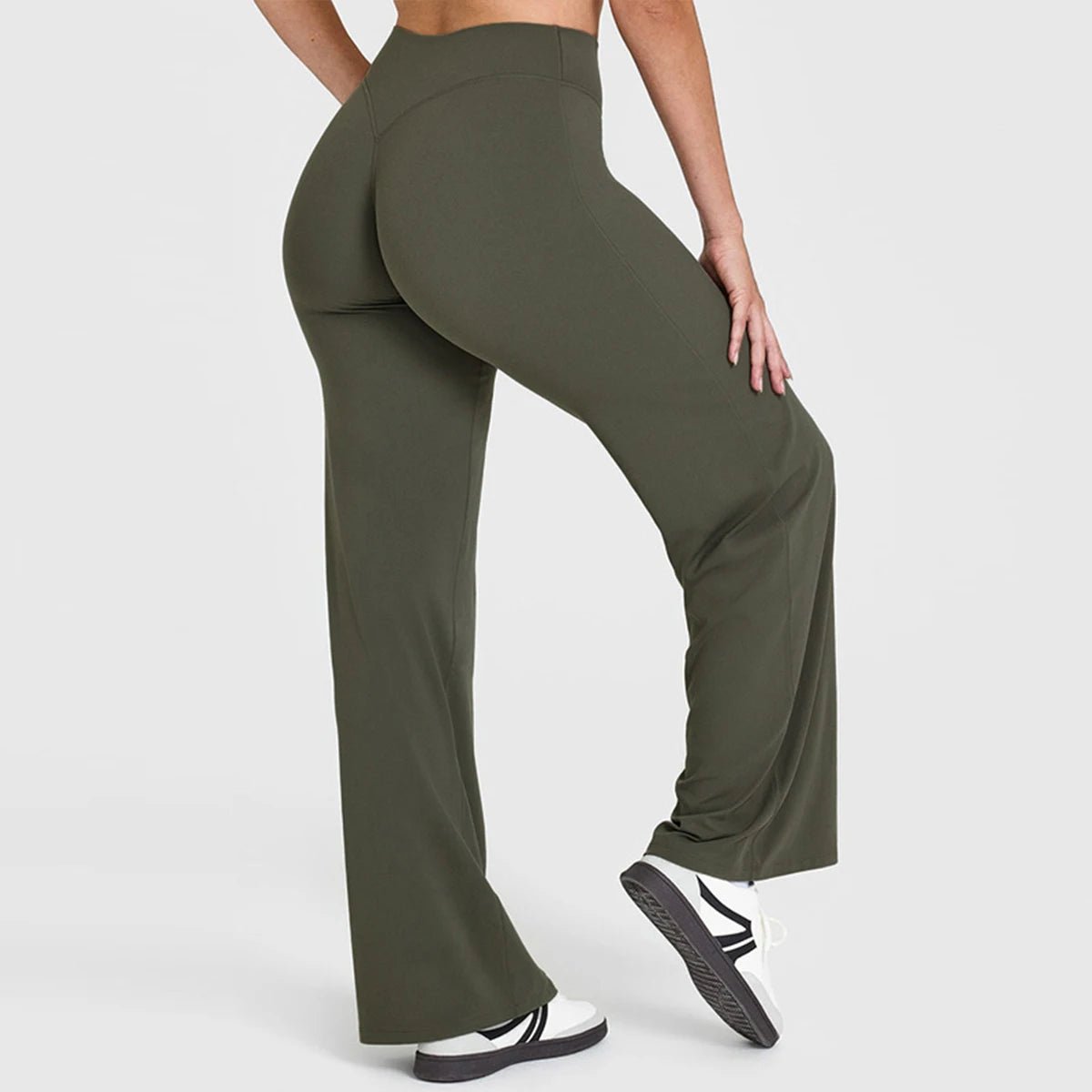 Flared Wide Leg Yoga Pants