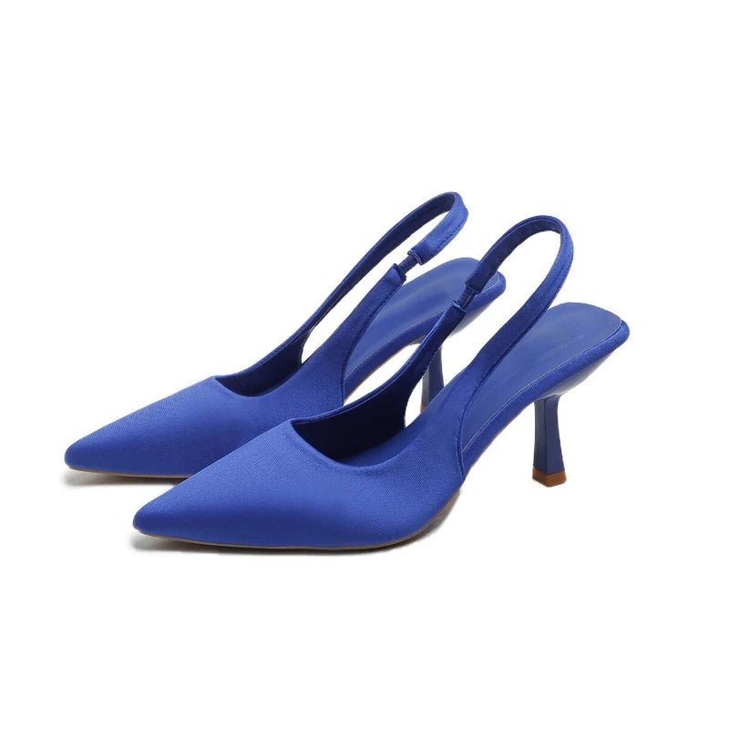 Gleaming Pointed Pumps