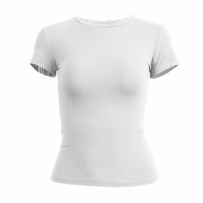 Sporty Knit Leopard T Shirt
